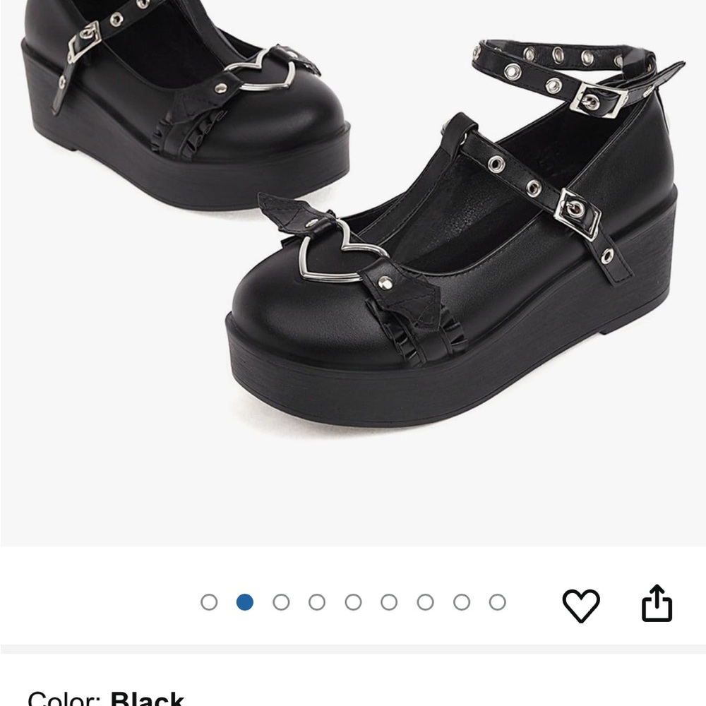 Women’s Black Platform Shoes